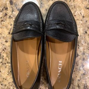 Coach Leather Flats